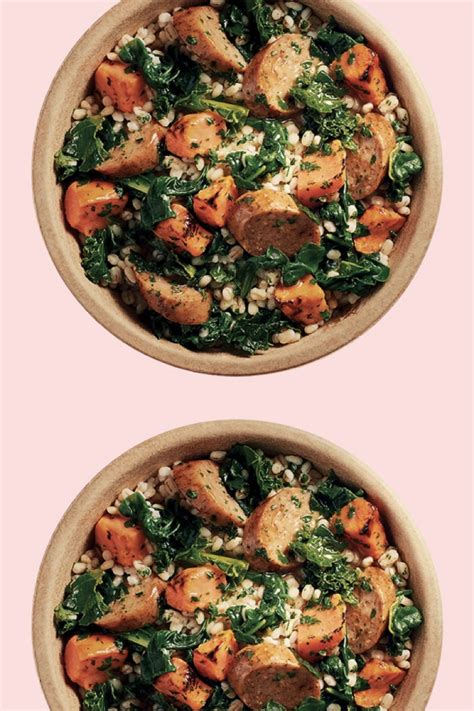 Healthy Choice Chicken Sausage & Barley Power Bowl #ad ...