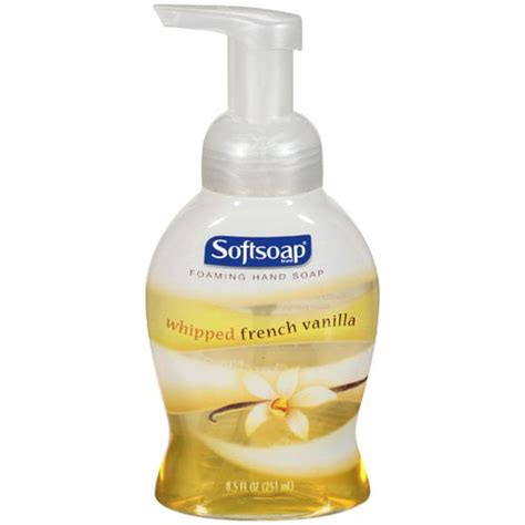 Softsoap Foaming Whipped French Vanilla Hand Soap 85 Oz Walmart