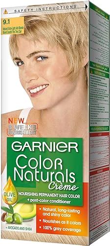 Garnier Color Naturals 9 1 Extra Ligth Ash Blonde Haircolor Price In