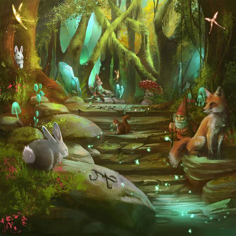 Artstation Magic Forest