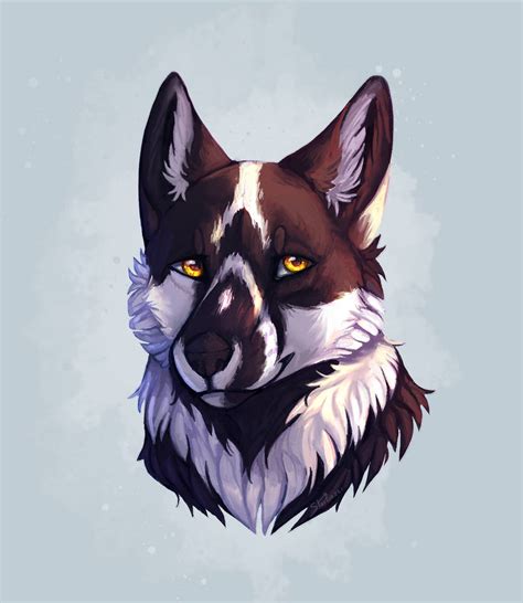 Pattern Wolf Dog Commission By Stargazerkittycat On Deviantart