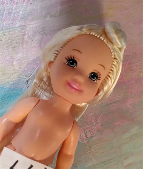 Mattel Kelly Dolls Clothes Naked Kelly Plat Blonde Blue Eyes Teeth