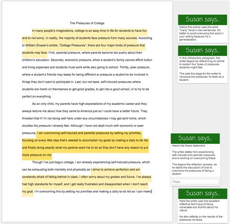 2 Reflective Essay Examples And What Makes Them Good