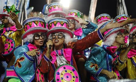 Spirit Of Samba Carnival Sets Rio Alight As Dancers Take To The