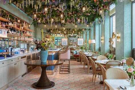 Floral Restaurants London The Prettiest Posy Paradises To Eat In
