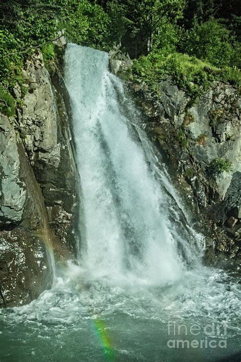 Lowell Creek Waterfall Photograph By Robert Bales Fine Art America