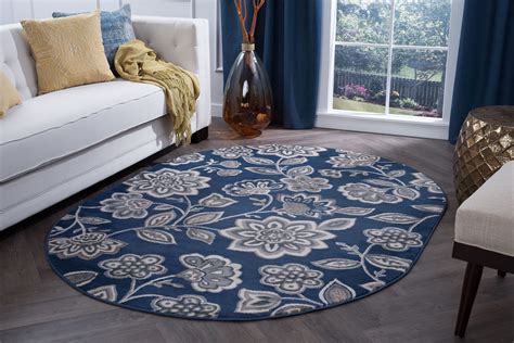 Bliss Rugs Emmie Transitional Indoor Oval Area Rug