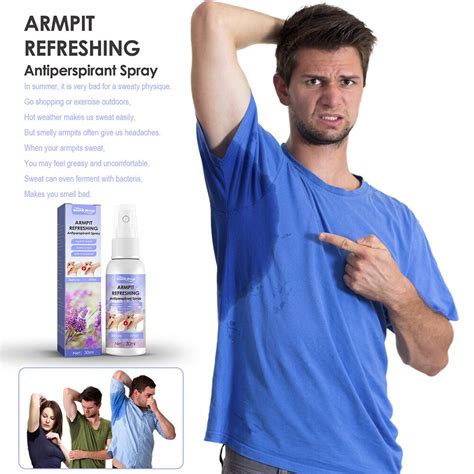 Oem Armpit Antiperspirant Spray Body Odor Sweat Deodorant Perfume Spray