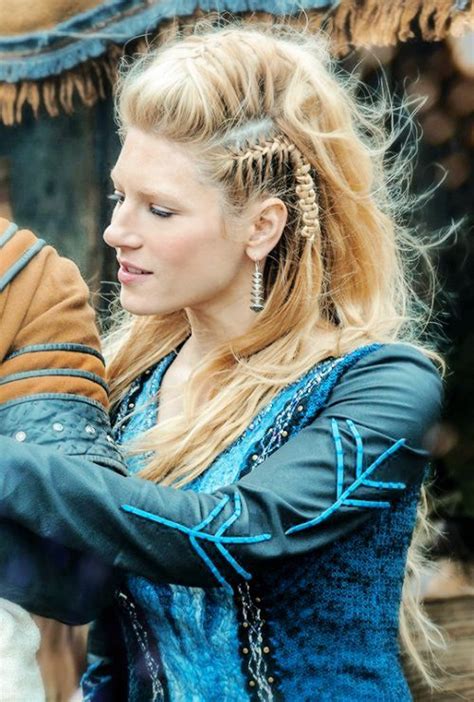 Viking hairstyles are often characterized by long, thick hair on the top and back of the head. Image result for viking hairstyles female | Lagertha hair ...
