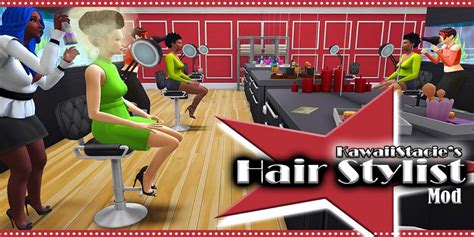 Stacie 🦄 On Twitter The Sim 4 Hair Salon Mod This Mod Allows Your