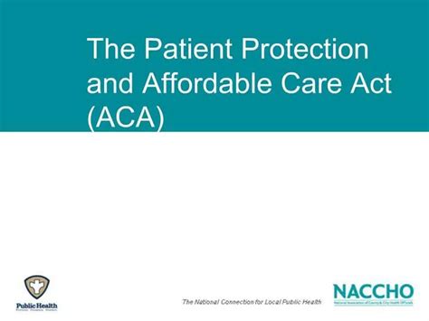 Ppt The Patient Protection And Affordable Care Act Aca Powerpoint