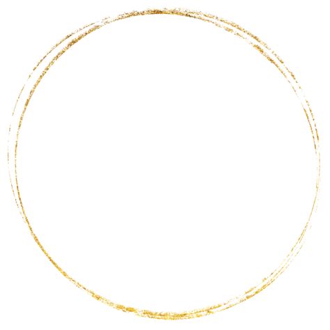 Gold Circle Frame Texture And Gradients 10336146 Png