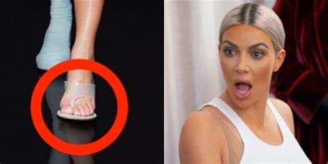 Kim Kardashian Has 6 Toes On One Foot In Perfume Promo Shot