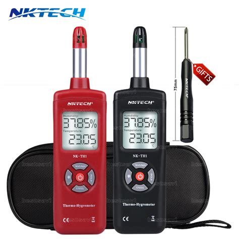 Nktech Digital Temperature Humidity Meter Nk Th1 Dew Point Wet Bulb