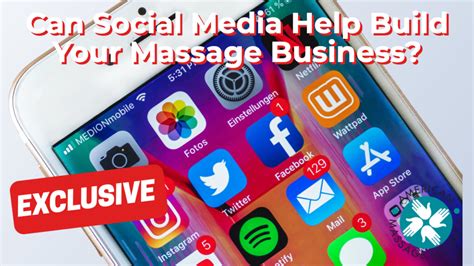 can social media help build your massage business american massage council