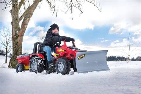 This 77 Kids Snow Plow Attachment Actually Lets Kids Clear Snow