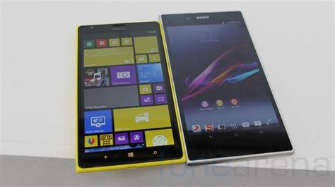 Nokia Lumia 1520 Vs Sony Xperia Z Ultra Hands On
