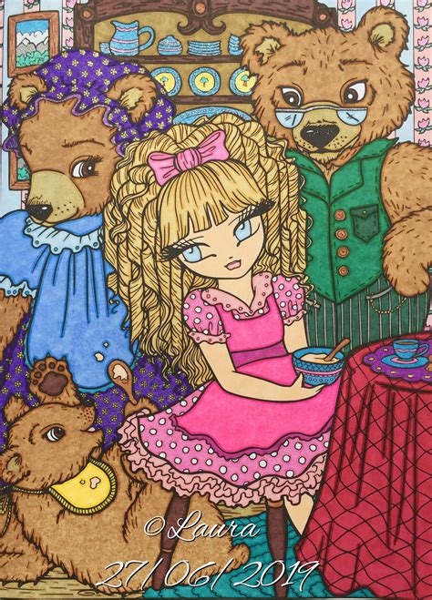 Goldilocks And The Three Bears From Fairy Tale Princesses And Storybook