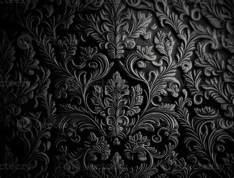 Royal Vintage Victorian Gothic Background Rococo Venzel And Whorl