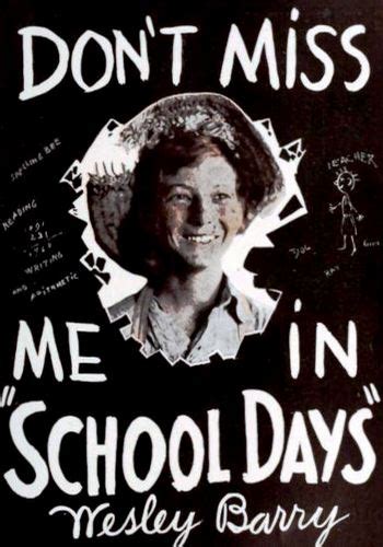 Boyactors School Days 1921