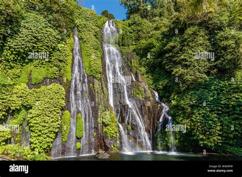 Banyumala Twin Waterfalls Buleleng Bali Indonesia Stock Photo Alamy