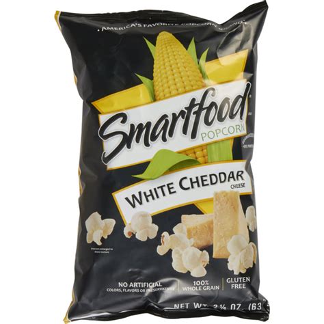 Smartfood White Cheddar Cheese Flavored Popcorn Smartfood White My