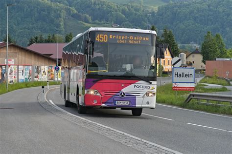 Mercedes Benz Intouro Von Postbus BD 14448 Als Linie 450 In Hallein
