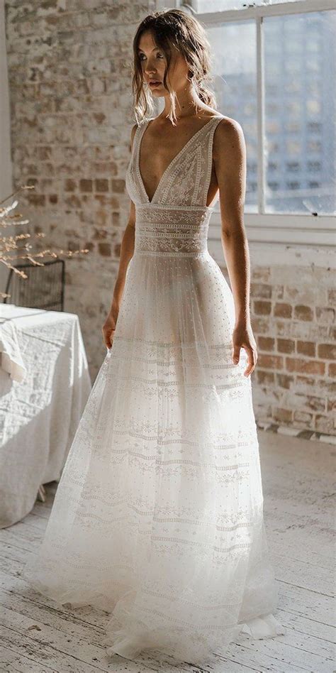 27 Bohemian Wedding Dress Ideas You Are Looking For Bohemian Wedding