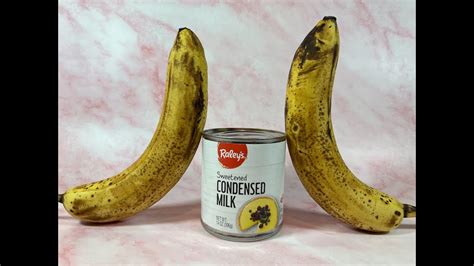 Have Banana And Condensed Milk Make This Condensedmilkrecipes Youtube