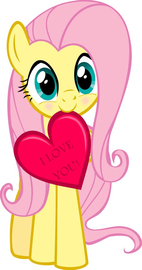 Fluttershy Says Happy Hearts And Hooves Day My Little Pony