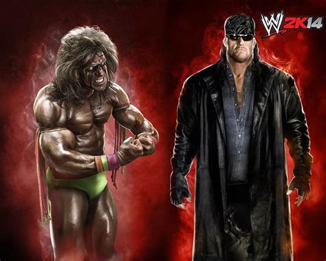 Bad Ass Undertaker And Ultimate Warrior Now Available As Wwe 2k14 Dlc
