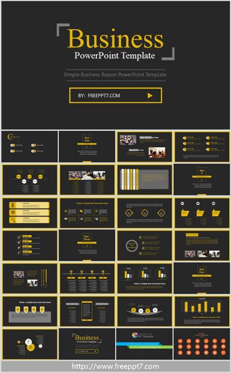 Black Business PowerPoint Template_Best PowerPoint templates and Google Slides for free download
