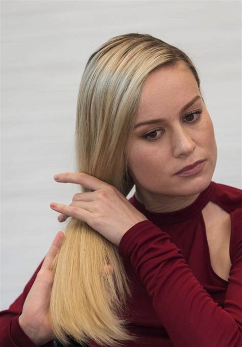 Chris evans & brie larson captain america & captain marvel premiere interview check out movie behind. Brie Larson - "Avengers: Endgame" Press Conference in LA ...