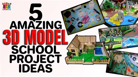 5 Amazing 3d Model For School Project Modern 3d Model For School