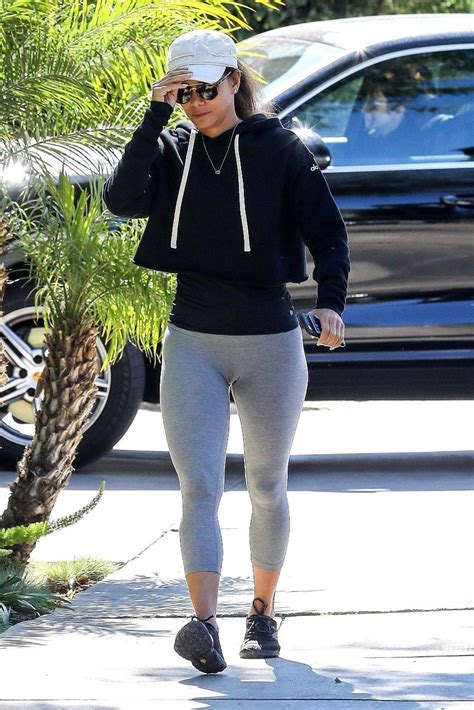 Halle Berry Cameltoe Outside A Gym In West Hollywood