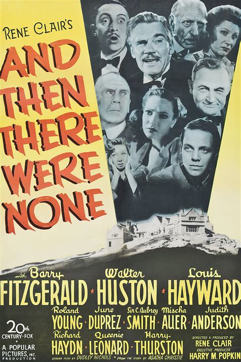And Then There Were None (1945) - Rotten Tomatoes