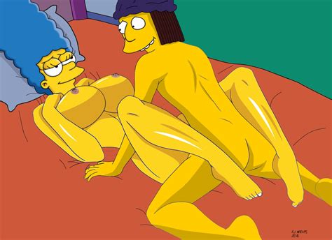 Rule 34 Fjm Jimbo Jones Male Marge Simpson Tagme The Simpsons 3773906