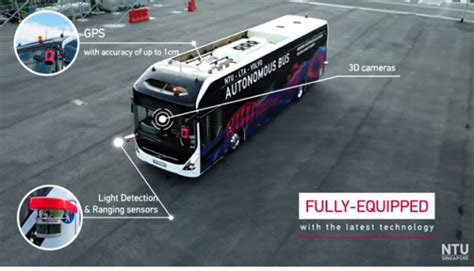world s first ntu developed volvo driverless electric bus ready on trial run in campus
