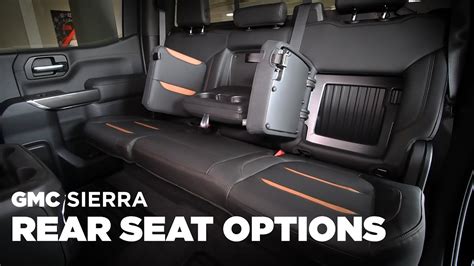 How To Fold Down Back Seat In 2018 Gmc Sierra