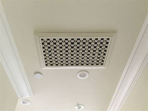 After picking the perfect material for your air vent cover, make sure that the size fits your unique space. Iron Ring Vent Cover | Vent covers, Air return, Air return ...