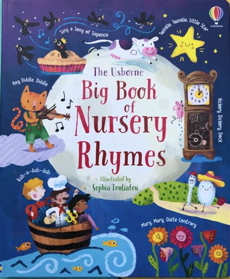 The Usborne Big Book Of Nursery Rhymes By Felicity Brooks Hardcover