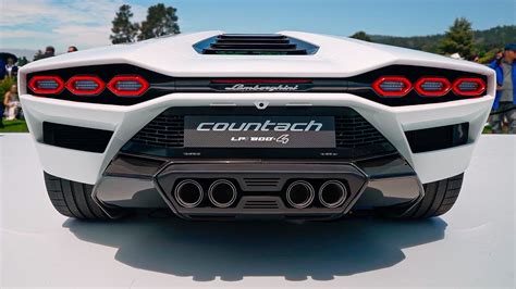 Lamborghini Countach Lpi Sound Specs And Design Details