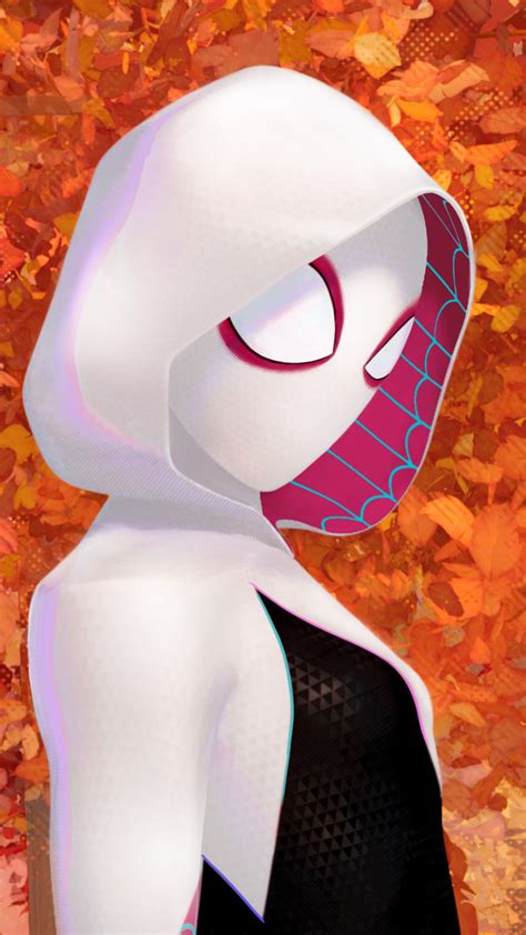 1080x1920 Gwen Stacy In Spider Man Into The Spider Verse Movie Iphone 7