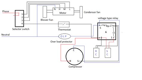 Split air conditioner wiring diagram. Wiring Diagram 230v Single Phase Air Conditioner With 2 Stages Of Electric Heat
