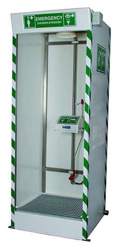 Floor Standing Shower Cubicle STD SD 32K 45G Hughes Safety Showers