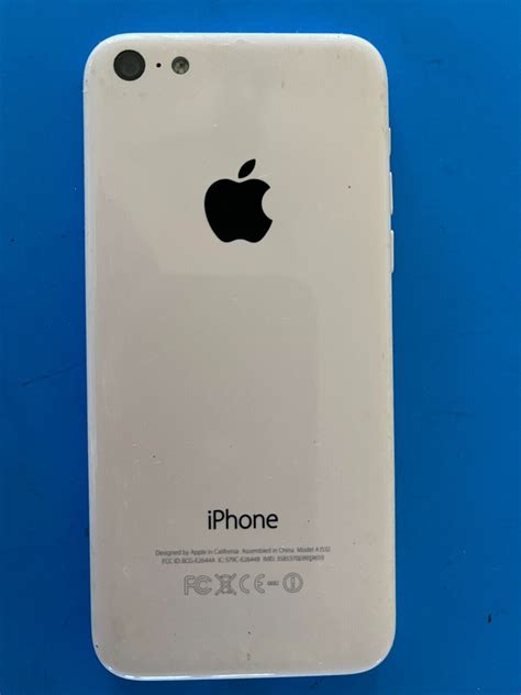 White Apple Iphone 5c Used Ebay