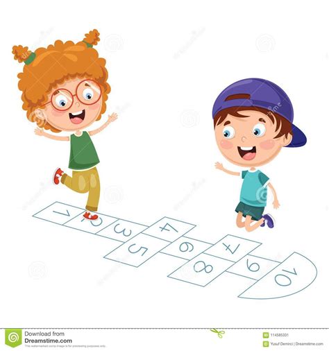 Además de poder jugar a la rayuela en el aire libre puedes dar a tus hij@s este dibujo para colorear de la rayuela para niños que les hará pasar un rato de lo más entretenido recordando esos momentos de juego con sus amigos. Imagenes De Niños Jugando A La Rayuela - Caracteres Niños