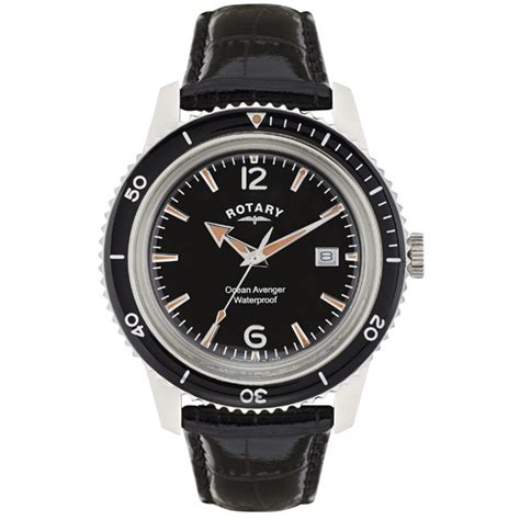 Rotary Mens Ocean Avenger Strap Watch Gs02694