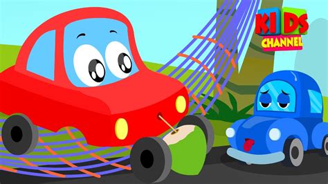 Little Red Car Lazy Car Rhymes Car Rhymes For Children Youtube