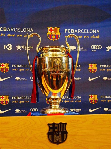 Fc Barcelona Champions League Trophy Jack Montgomery Flickr